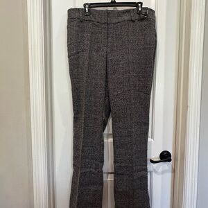 New York & Company Black and White Tweed Trousers